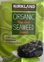 Mängden socker i Organic Roasted Seaweed Snack