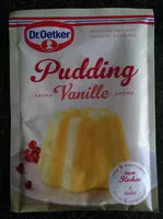 Mängden socker i Pudding arôme vanille