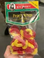 Mängden socker i Sour Peach Rings