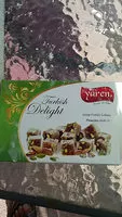 Mängden socker i Turkish Delight