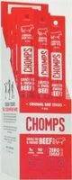 Mängden socker i Grass fed beef jerky snack sticks - orginal