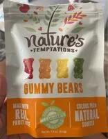 Mängden socker i Gummy bears