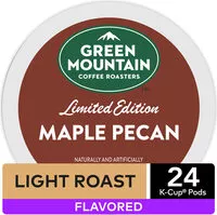 Mängden socker i Maple pecan flavored k-cup pods