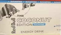 Mängden socker i Sugar Free coconut redbull