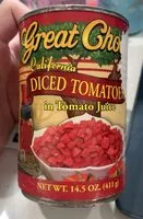 Mängden socker i Tomatoes, Diced