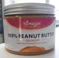 Mängden socker i 100% peanut butter crunchy