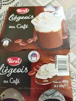 Mängden socker i liégeois au café