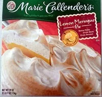 Mängden socker i MARIE CALLENDERS Lemon Meringue Pie, 39 OZ
