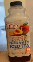 Mängden socker i Organic Peach ice tea concentrate