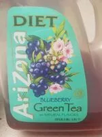Mängden socker i Diet Green Tea, Blueberry