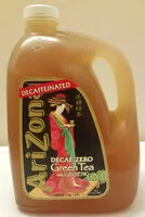Mängden socker i Arizona, decaf-zero green tea with ginseng