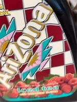 Mängden socker i Arizona, iced tea, raspberry