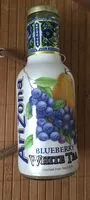 Mängden socker i Arizona Thé Blanc Et Myrtille