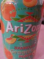 Mängden socker i Arizona  pétillant green tea pêche