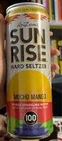 Mängden socker i Sunrise hard seltzer