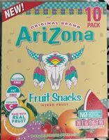 Mängden socker i Arizona Fruit Snacks