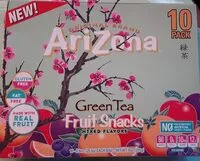 Mängden socker i Green Tea Fruit Snacks