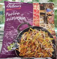 Mängden socker i Poêlée asiatique