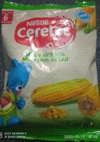 Mängden socker i cerelac maïs avec du lait