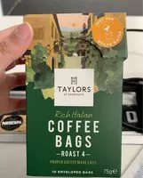 Mängden socker i Rich Italian Coffee Bags