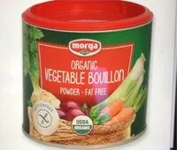 Mängden socker i Organic vegetable bouillon