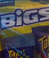 Mängden socker i Bigs sunflower seeds taki fur go