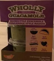 Mängden socker i Homestyle guacamole