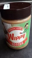 Mängden socker i Wippy beurre de cacahuète