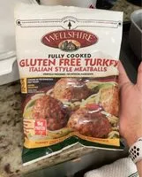Mängden socker i Gluten free turkey italian style meatballs