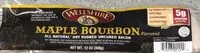 Mängden socker i Maple bourbon flavored uncured bacon