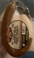 Mängden socker i Smoked Fresh Turkey Kielbasa