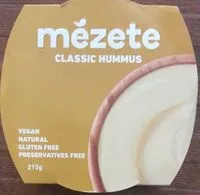 Mängden socker i Classic Hummus 215g