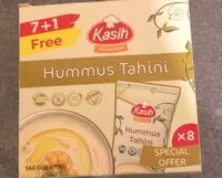 Mängden socker i Hummus tahini