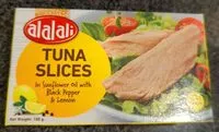 Mängden socker i Tuna Slices in Sunflower Oil with Black Pepper & Lemon