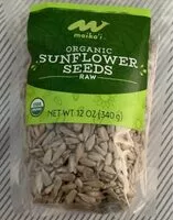 Mängden socker i Organic Sunflower Seeds Raw