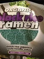 Mängden socker i Black rice ramen