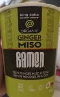 Mängden socker i Ginger Miso Ramen