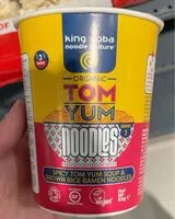 Mängden socker i Spicy tom yum soup and brown rice