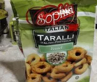 Mängden socker i Taralli Italian pretzel's