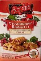 Mängden socker i Cranberry biscotti