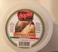 Mängden socker i Parmesan cheese