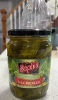Mängden socker i Kosher old fashioned dill pickles