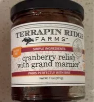 Mängden socker i Cranberry relish w grand marnier