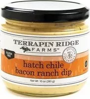 Mängden socker i Hatch chile bacon ranch dip by