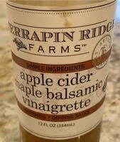 Mängden socker i Apple Cider Maple Balsamic Vinaigrette