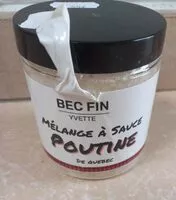 Mängden socker i Mélange à sauce poutine