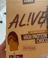 Mängden socker i Alive high protein choco