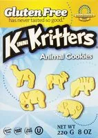 Mängden socker i Gluten free animal cookies