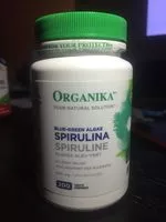 Mängden socker i Blue-Green Algae Spirulina/Spiruline Algues Bleu-Vert
