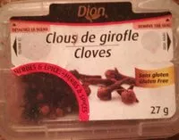 Mängden socker i Clous de girofle